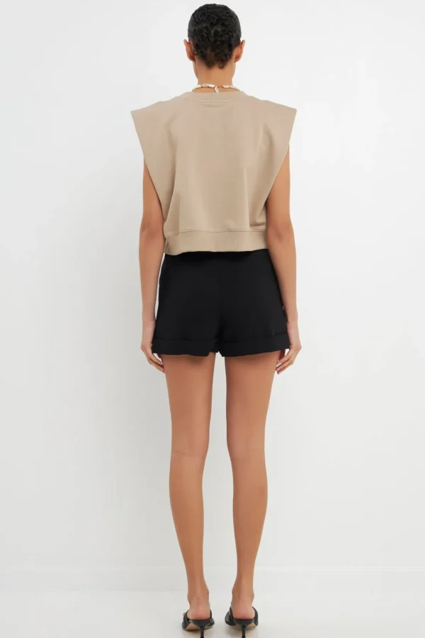 GREY LAB Shorts & Skorts | Tops*- Tailored Basic Shorts BLACK
