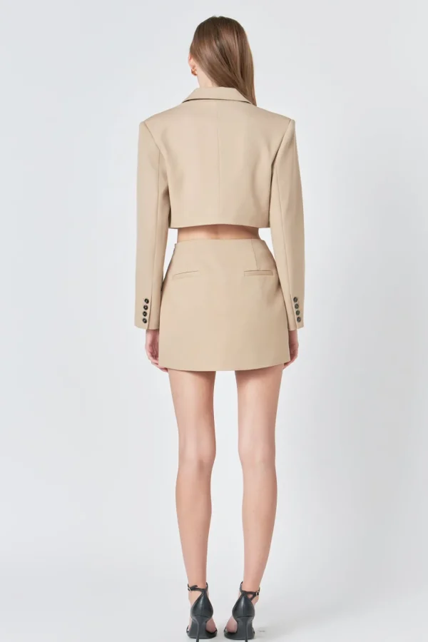 GREY LAB Matching Sets | Skirts*- Tailored Skirt BEIGE
