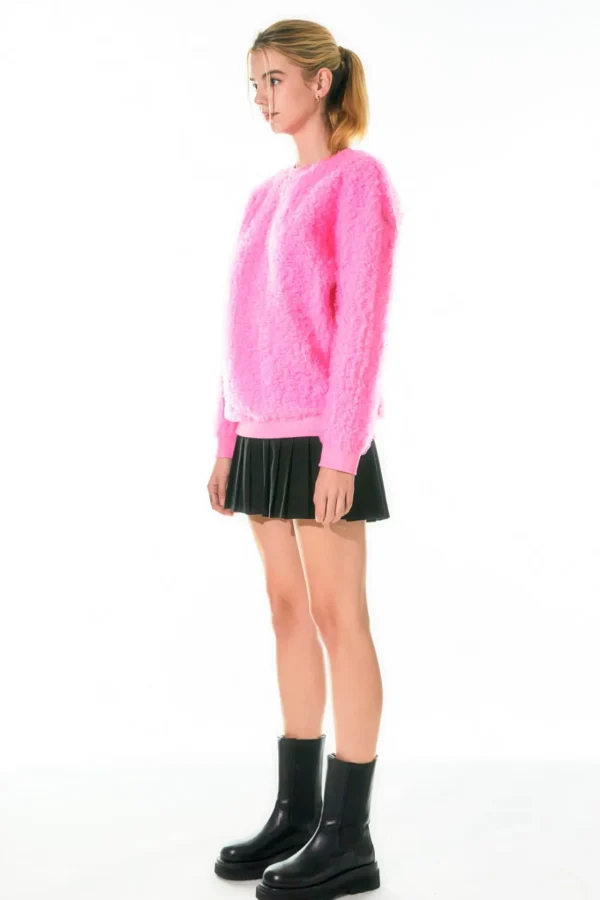 GREY LAB Sweaters & Knits | Tops*- Tulle Oversize Sweater PINK