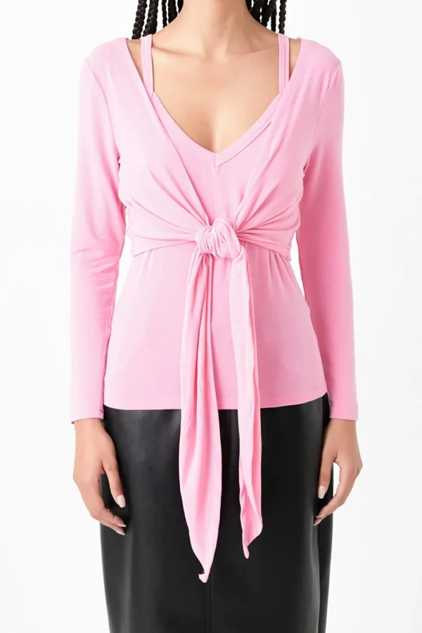 GREY LAB Loungewear | Tops*- Two Piece Set Cardigan Cami