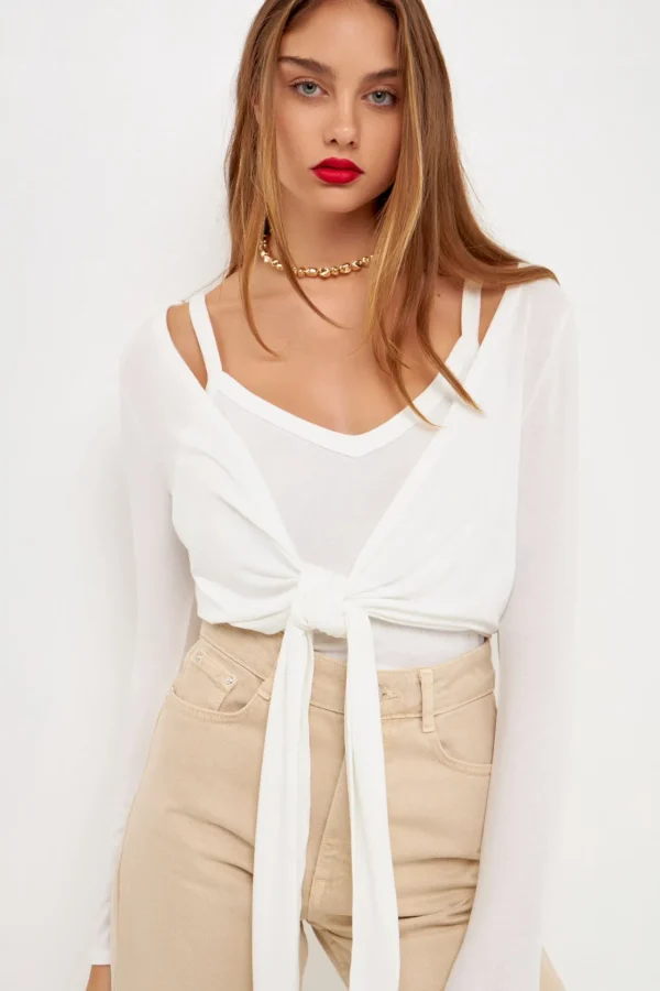 GREY LAB Loungewear | Tops*- Two Piece Set Cardigan Cami
