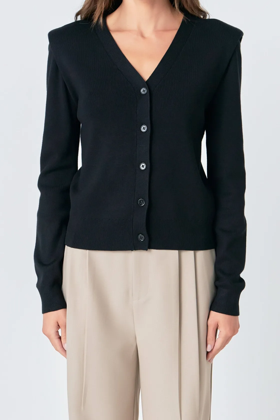 grey_lab__vneck_cardigan_2.webp GREY LAB Sweaters & Knits | Tops*- V-neck Cardigan