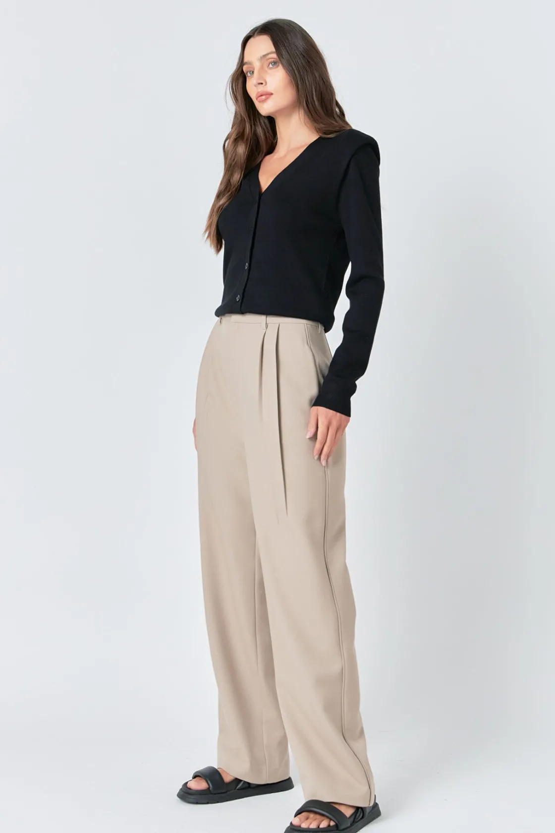 grey_lab__vneck_cardigan_3.webp GREY LAB Sweaters & Knits | Tops*- V-neck Cardigan
