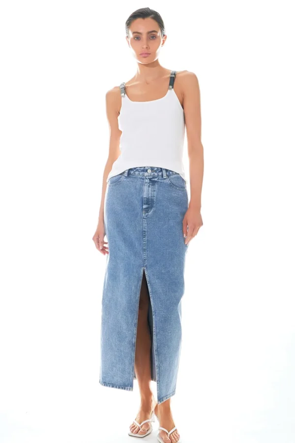 GREY LAB Tops*- Western Belt Tank Top