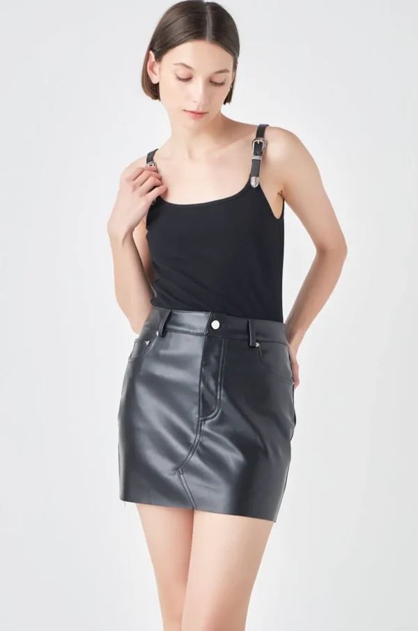 GREY LAB Tops*- Western Belt Tank Top
