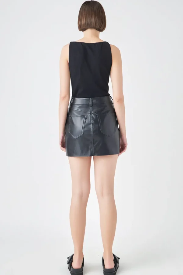 GREY LAB Tops*- Western Belt Tank Top