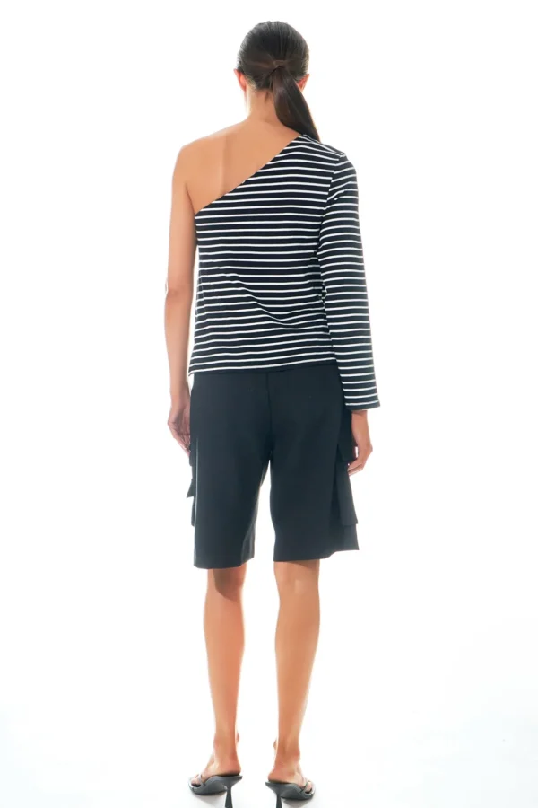 GREY LAB Pants | Tops*- Wide Cargo Shorts BLACK