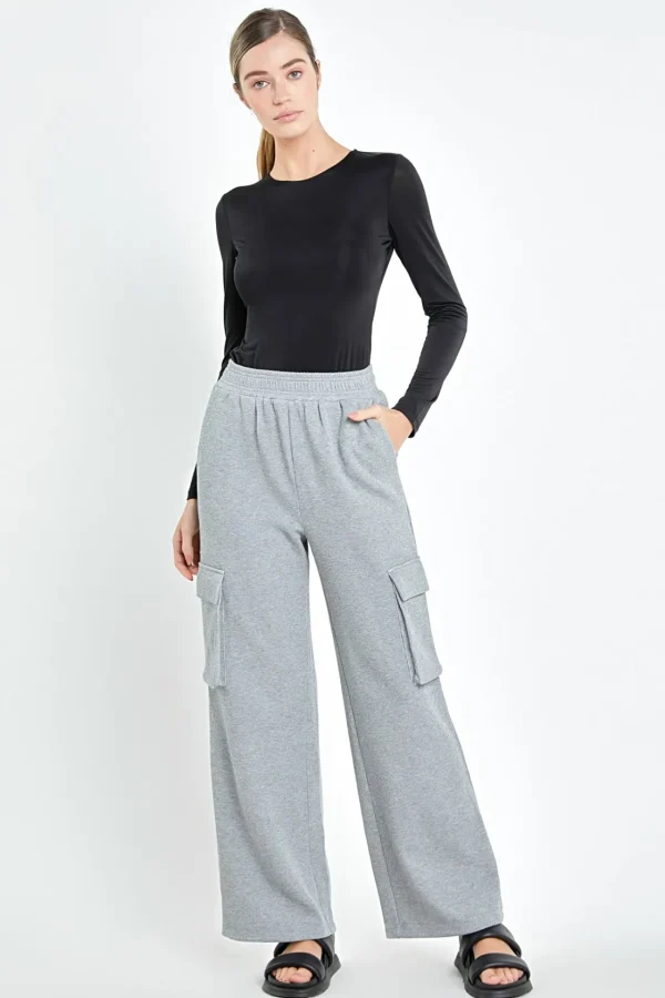GREY LAB Loungewear | Sweaters & Knits*- Wide Knit Pants with Pockets