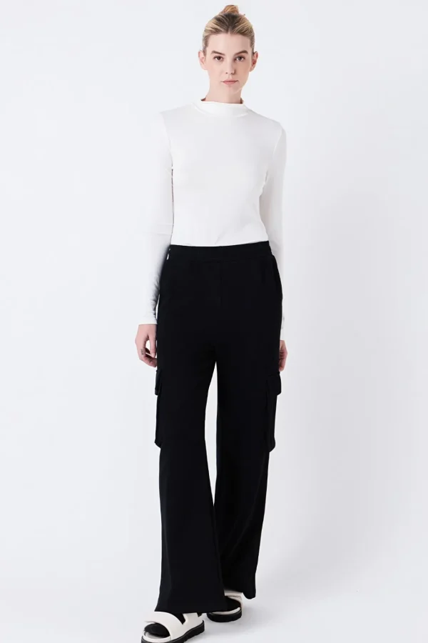 GREY LAB Loungewear | Sweaters & Knits*- Wide Knit Pants with Pockets
