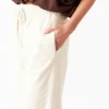 GREY LAB Pants | Tops*- Wide Leg Pants ECRU