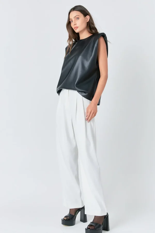 GREY LAB Pants | Tops*- Wide Leg Trousers