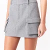 GREY LAB Matching Sets | Skirts*- Wool Cargo Skirt GREY