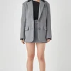 GREY LAB Matching Sets | Blazers*- Wool Oversize Blazer GREY/BLACK