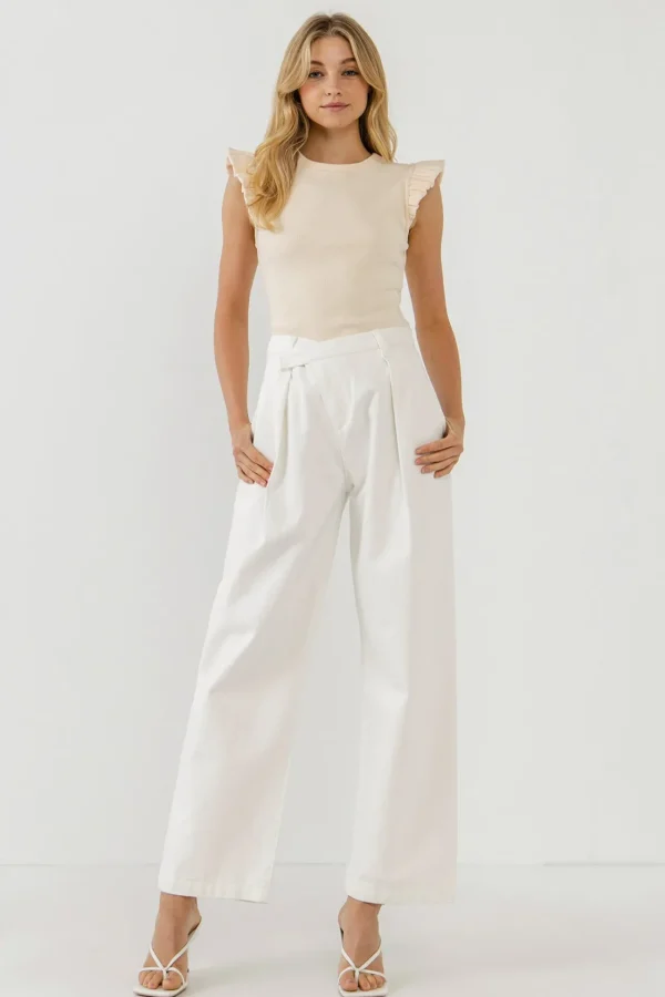 GREY LAB Denim | Tops*- Wrapped Detail Jean