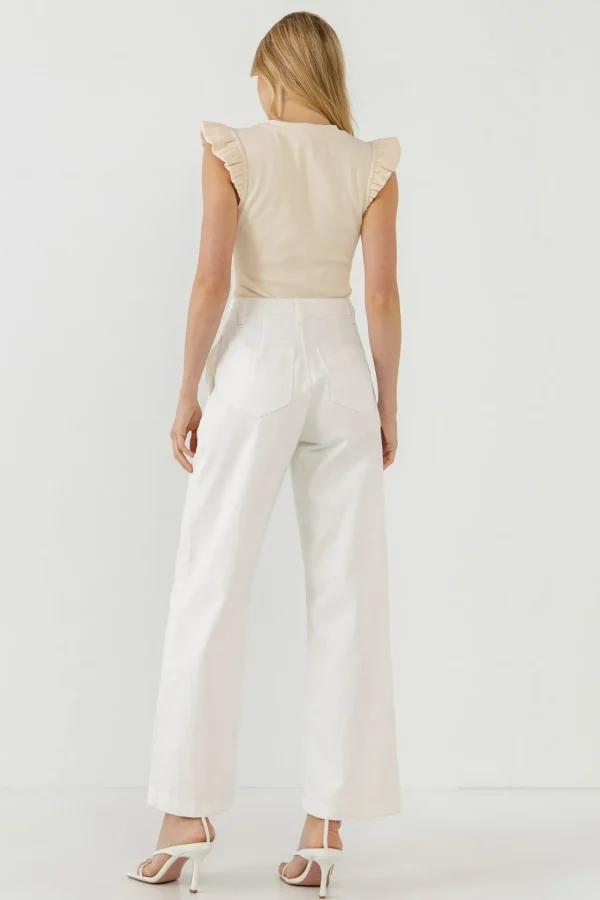 GREY LAB Denim | Tops*- Wrapped Detail Jean
