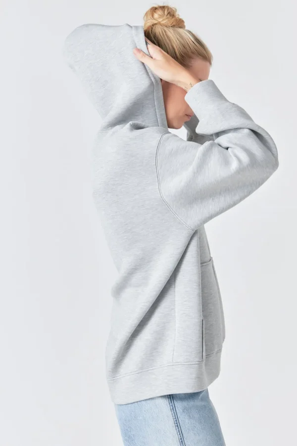 GREY LAB Tops*- Zip Up Hoodie GREY